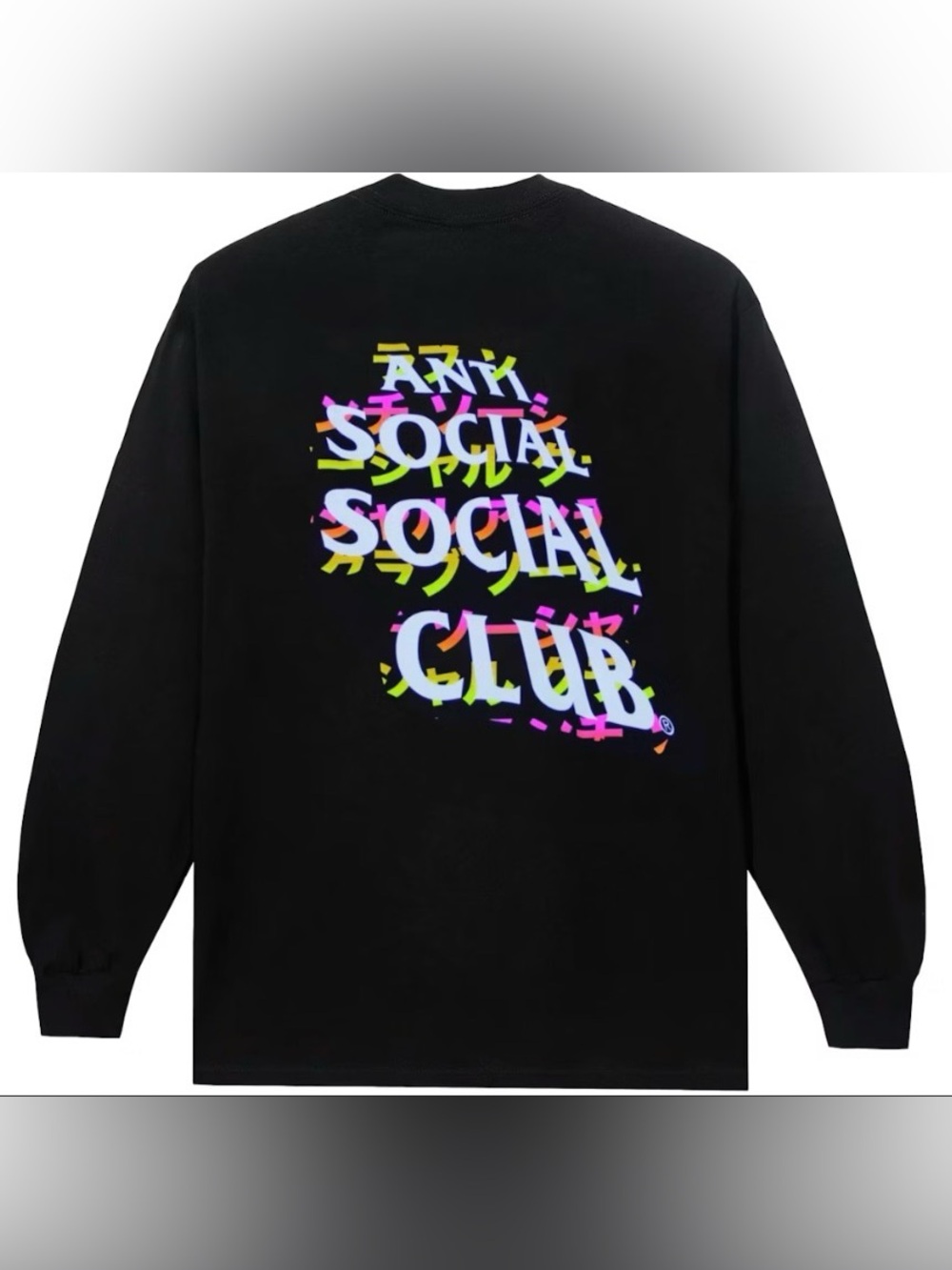Anti Social Social Club Twisted Quickness long sleeve tee shirt